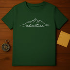 Adventure Mountain Graphic Print T-shirt