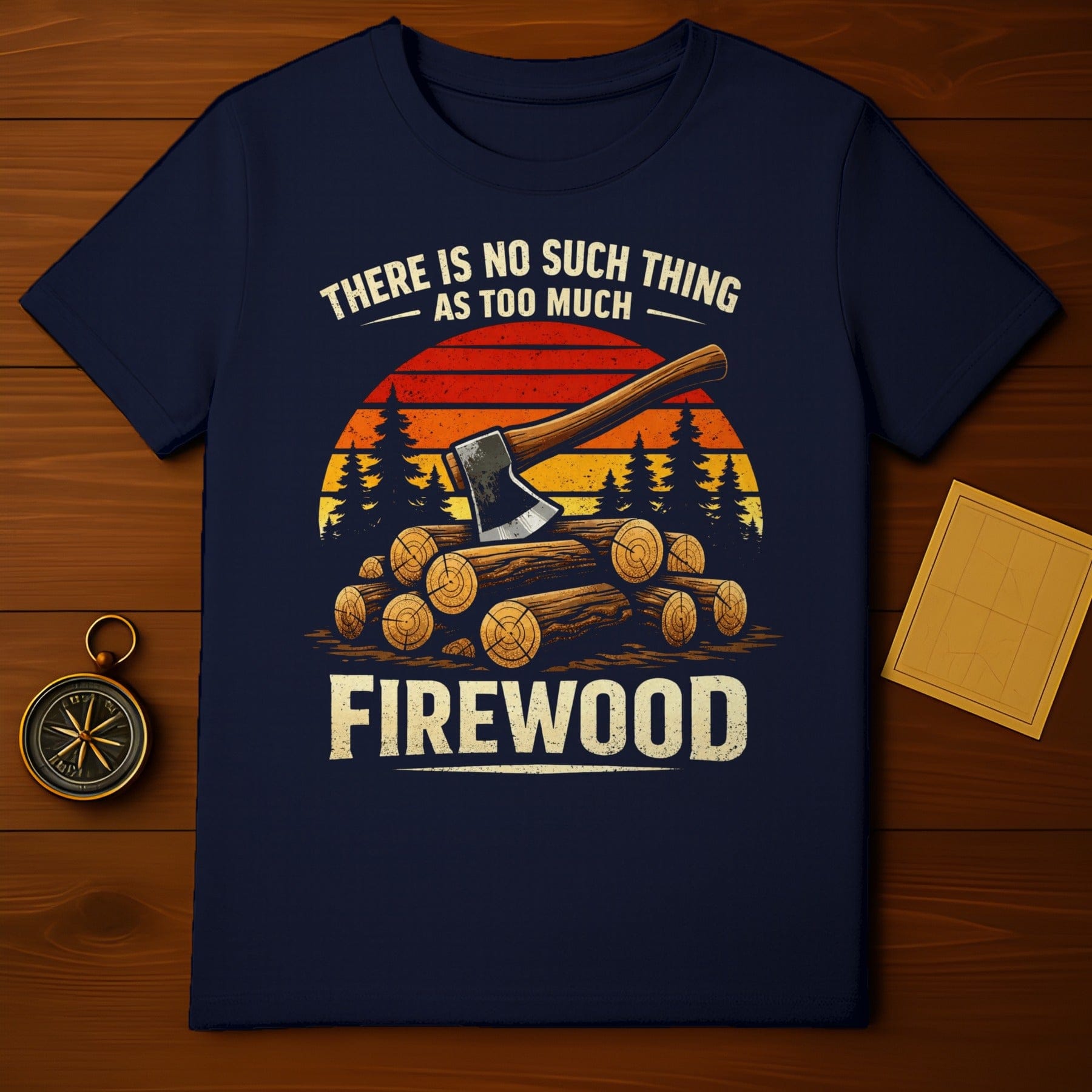 There Is No Such Thing As Too Much Firewood Shirt
