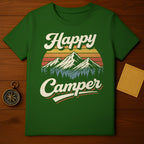 Happy Camper Mountains Graphic Tee Shirt