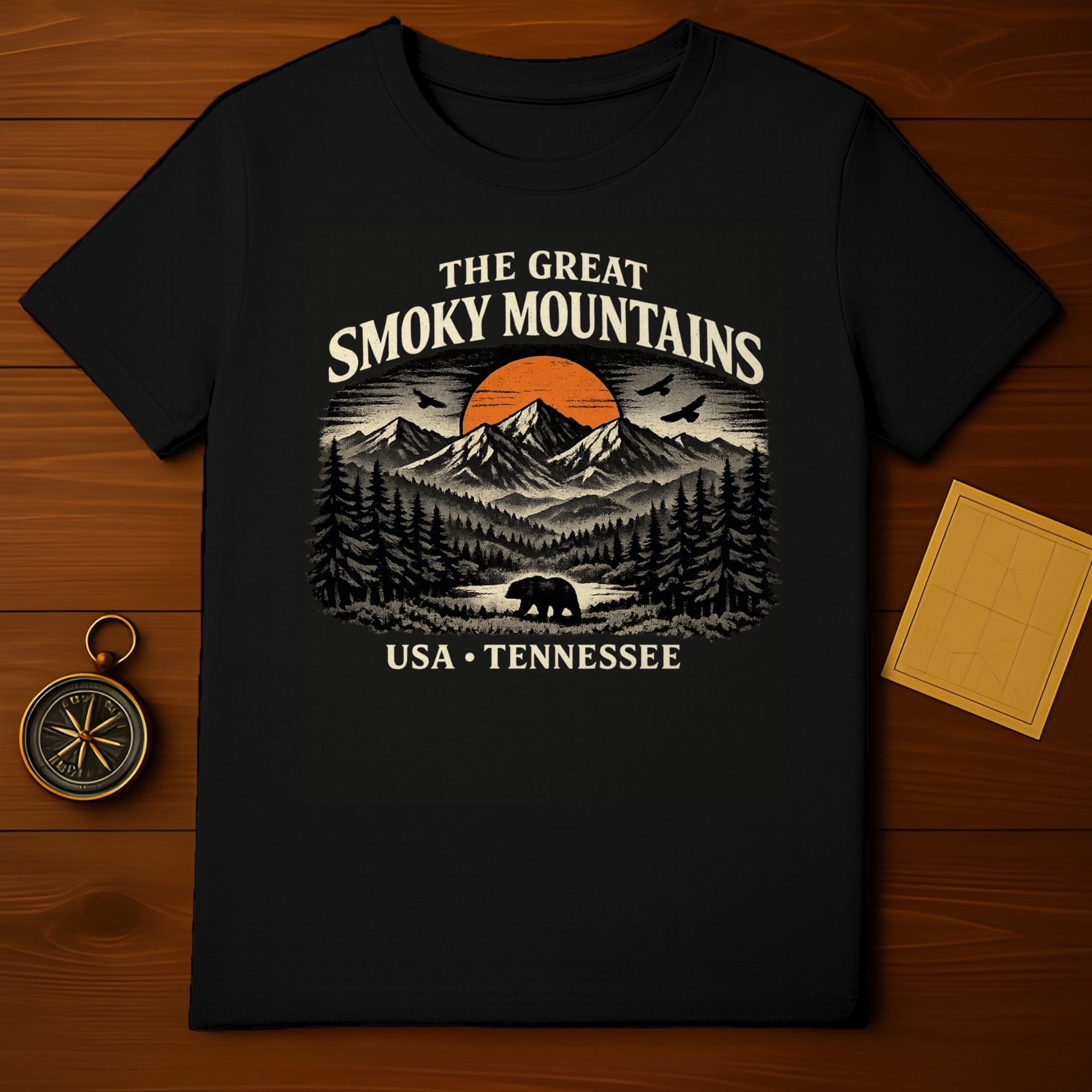 The Great Smoky Mountains USA Tennessee T-shirt