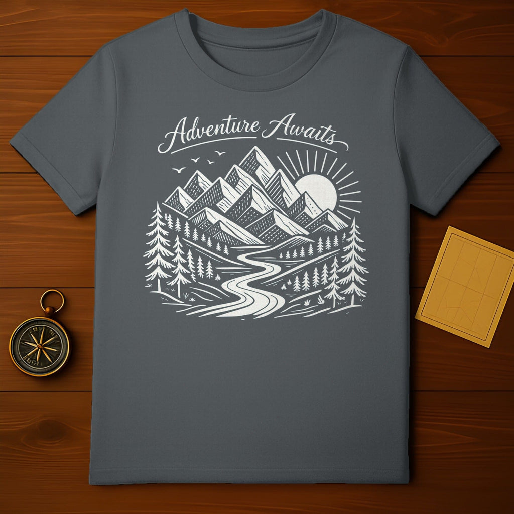 Adventure Awaits Graphic T-Shirt for Outdoor Lovers