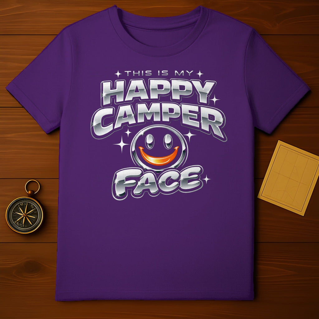 THIS IS MY HAPPY CAMPER FACE Smiley Camping product type
Purple Shirt
Happy Camper
Smiley Face
Camping Trip
Graphic Tee
Outdoor Fun
Adventure Time
Travel Enthusiast
Funny Saying
Humorous Design
Positive Vibes
Nature Lover
Camp Life
Summer Style
Glamping Gear
Happy Mood
Explorer Spirit
Vacation Ready
Unique Design
Leisure Wear