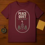 Peace Quiet & Pine Trees Moon T-Shirt product type
Nature
Outdoors
Peace
Quiet
Pine Trees
Forest
Moon
Graphic
T-Shirt
Burgundy
Adventure
Camping
Hiking
Wilderness
Serenity
Tranquility
Evergreen
Mountains
Casual
Apparel