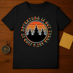 Adventure Is Out There Colorful Design T-Shirt