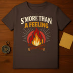 S'MORE THAN A FEELING Campfire Adventure product type
S'MORE, SMORES, FEELING, CAMPFIRE, FIRE, LOGS, CAMPING, OUTDOORS, ADVENTURE, NATURE, FUNNY, GRAPHIC, RETRO, VINTAGE, RUSTIC, SHIRT, TEE, TSHIRT, APPAREL, CLOTHING