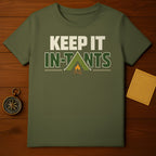Keep IT IN-TANTS Camping Humor Adventure product type
Camping T-shirt, Outdoor Adventure, Tent Campfire, Funny Camping, Camping Pun, Nature Lover, Graphic Tee, Humorous Shirt, Explorer Apparel, Hiker Clothing, Green Tee, Unisex Camping, Outdoor Enthusiast, Wilderness Gear, Camp Life, Adventure Seeker, Forest Green Shirt, Keep IT IN-TANTS, Outdoorsy Gift, Summer Camping