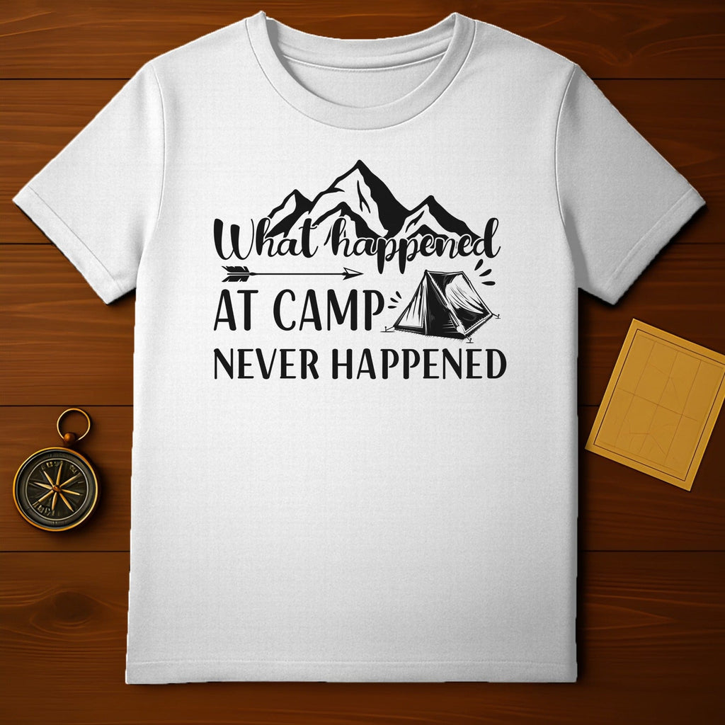What Happened At Camp Never Happened T-Shirt