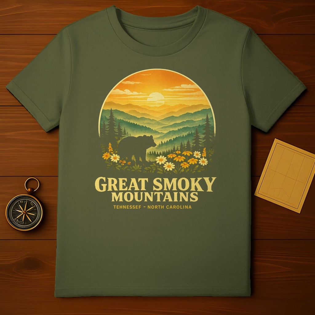 Great Smoky Mountains Tennessee North Carolina Shirt