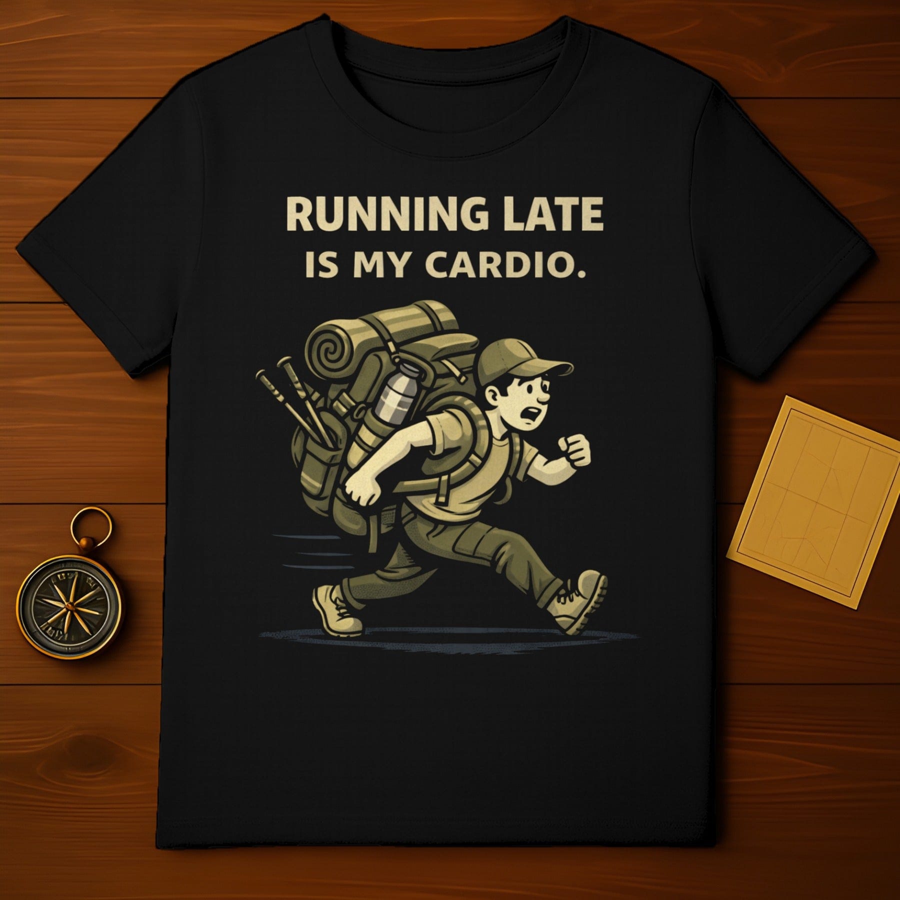 Running Late Is My Cardio Graphic T-shirt