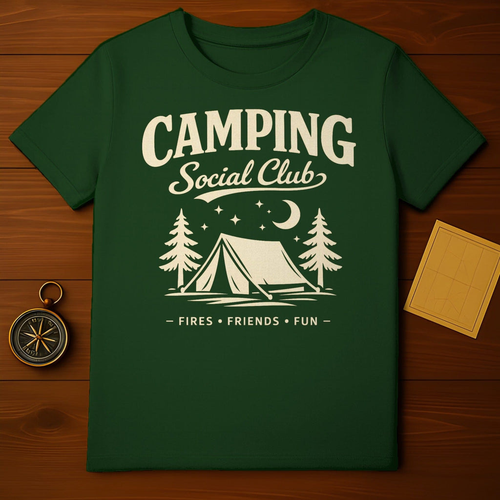 Camping Social Club Fires Friends Fun product type
Camping, Outdoor, Adventure, Nature, Hiker, Camper, Forest, Mountains, Tentlife, Campfire, SocialClub, FiresFriendsFun, Fires, Friends, Fun, Club, Graphic, Outdoorsy, Wilderness, Exploration