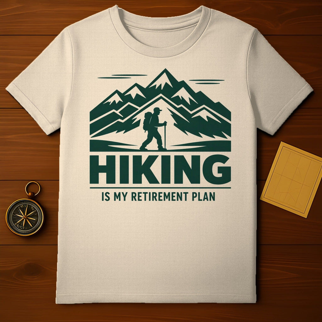 Hiking Is My Retirement Plan Mountain Adventure product type
hiking
mountains
outdoors
adventure
trekking
retirement
plan
hiker
explorer
nature
mountainscape
wilderness
backpacking
summit
trail
camping
wanderlust
traveler
scenic
gift