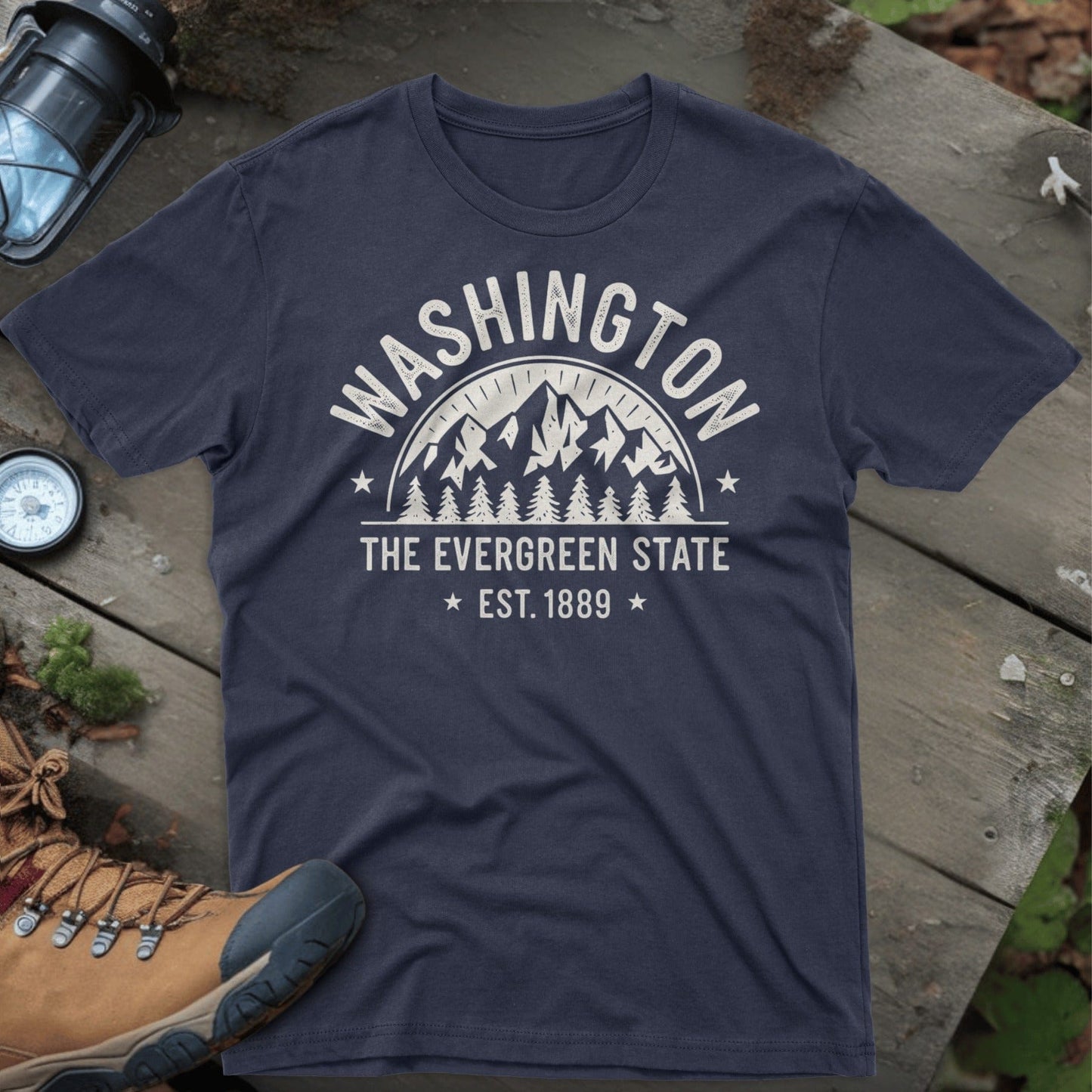 Washington The Evergreen State Est. 1889 product