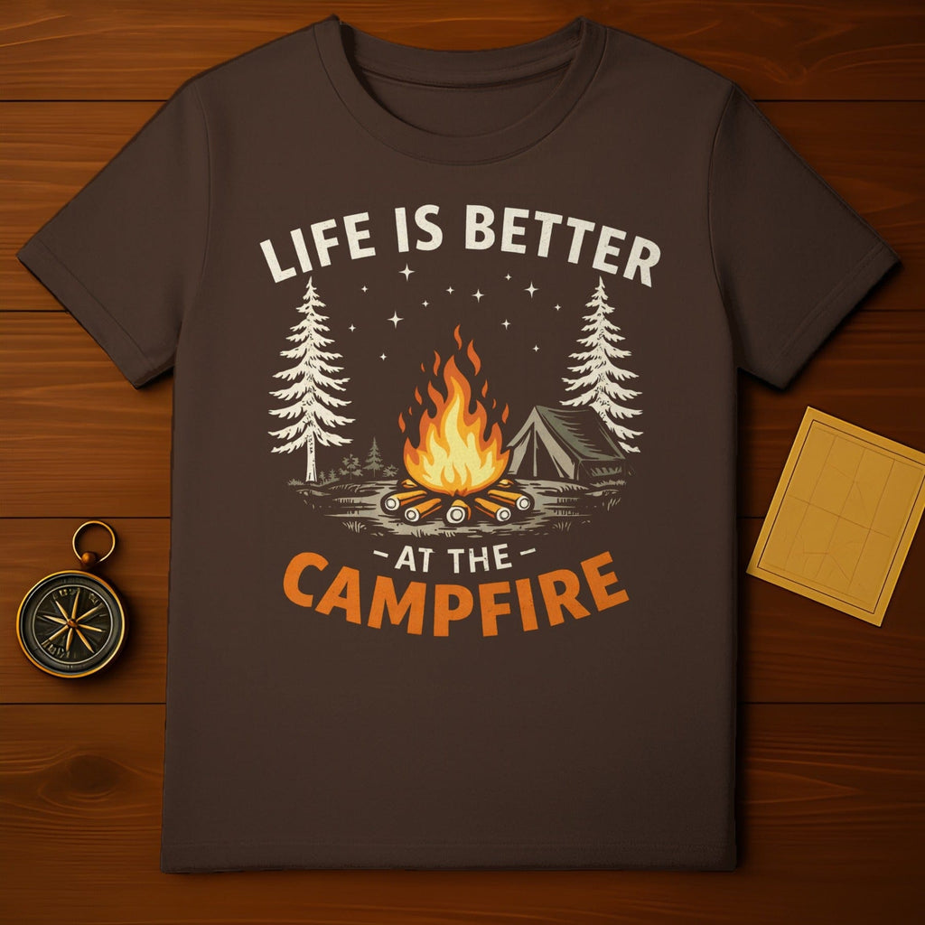 Life is Better at the Campfire T-Shirt