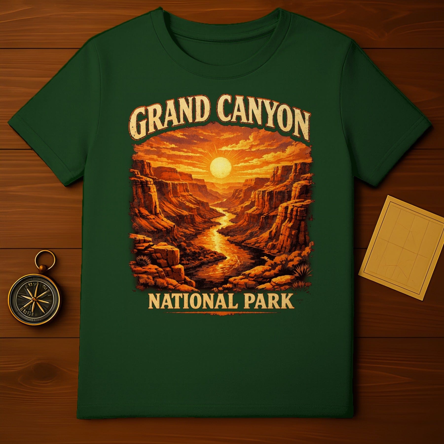 Grand Canyon National Park Scenic Sunset T-Shirt