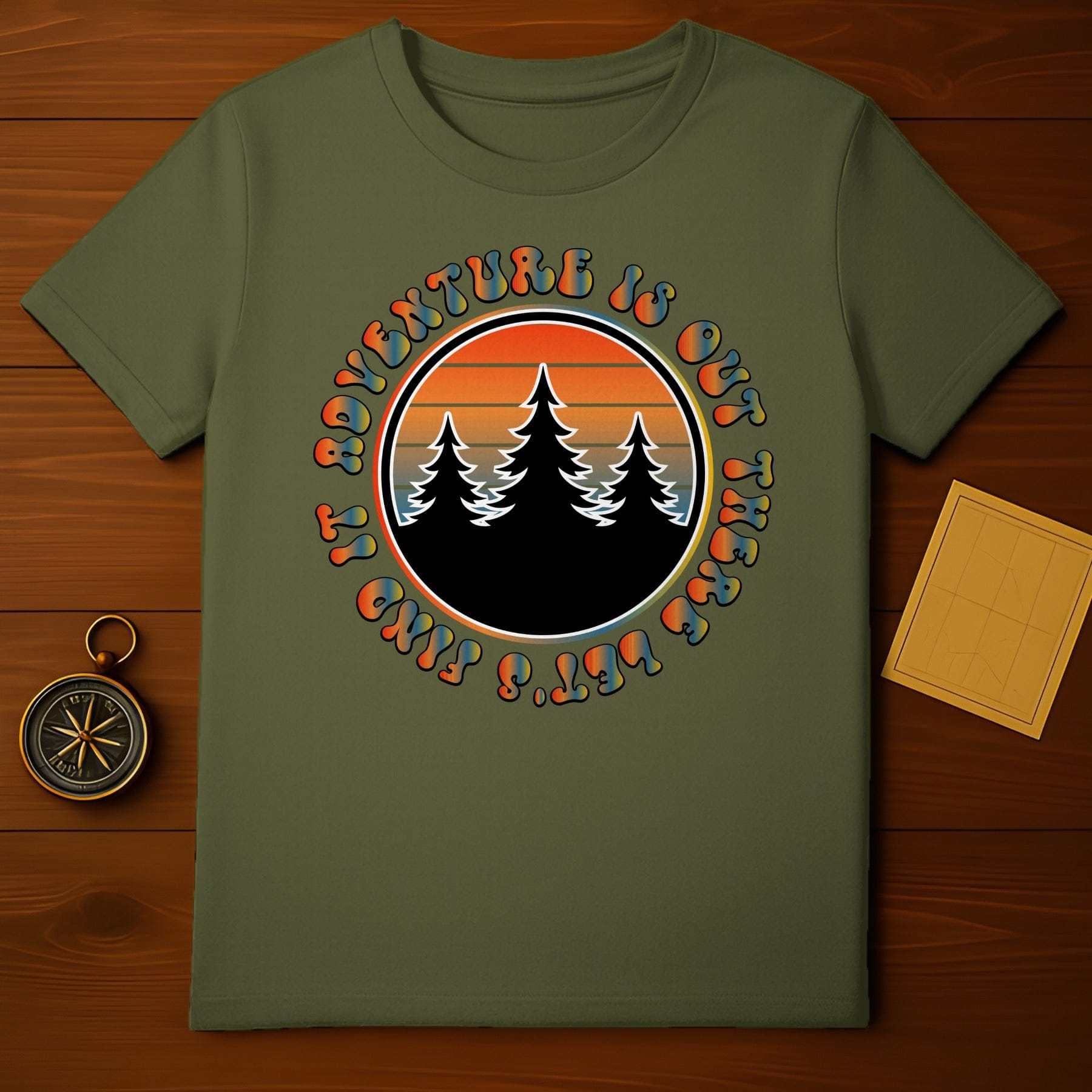Adventure Is Out There Let's Find It T-shirt