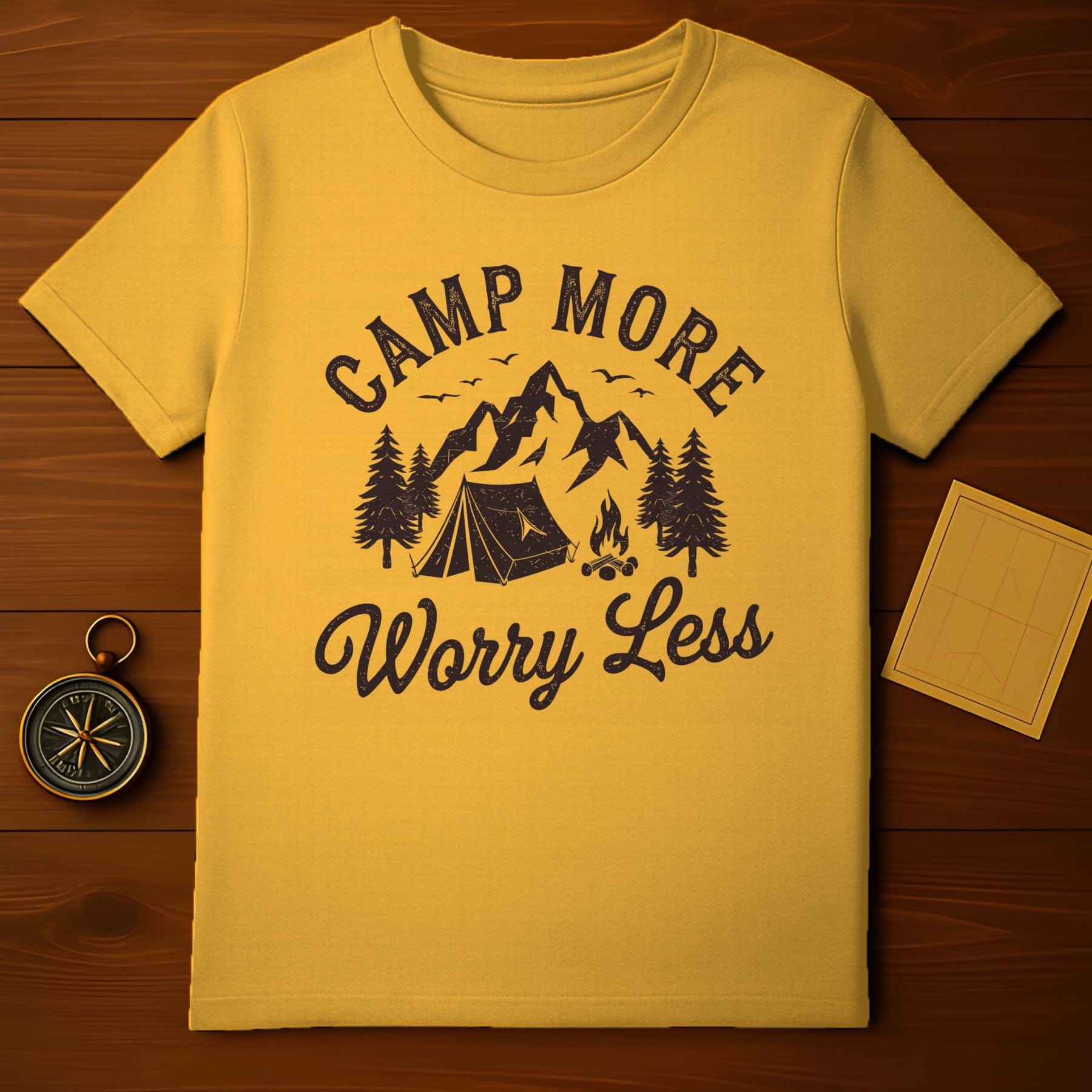 Camp More Worry Less T-Shirt