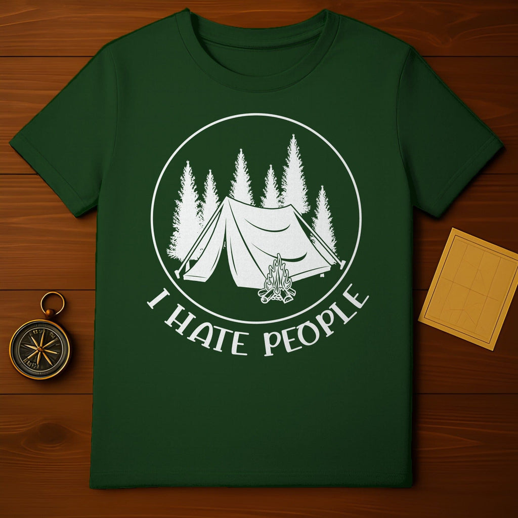I Hate People Camping T-Shirt