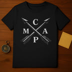 CAMP Shirt with Crossed Arrows Design T-shirt