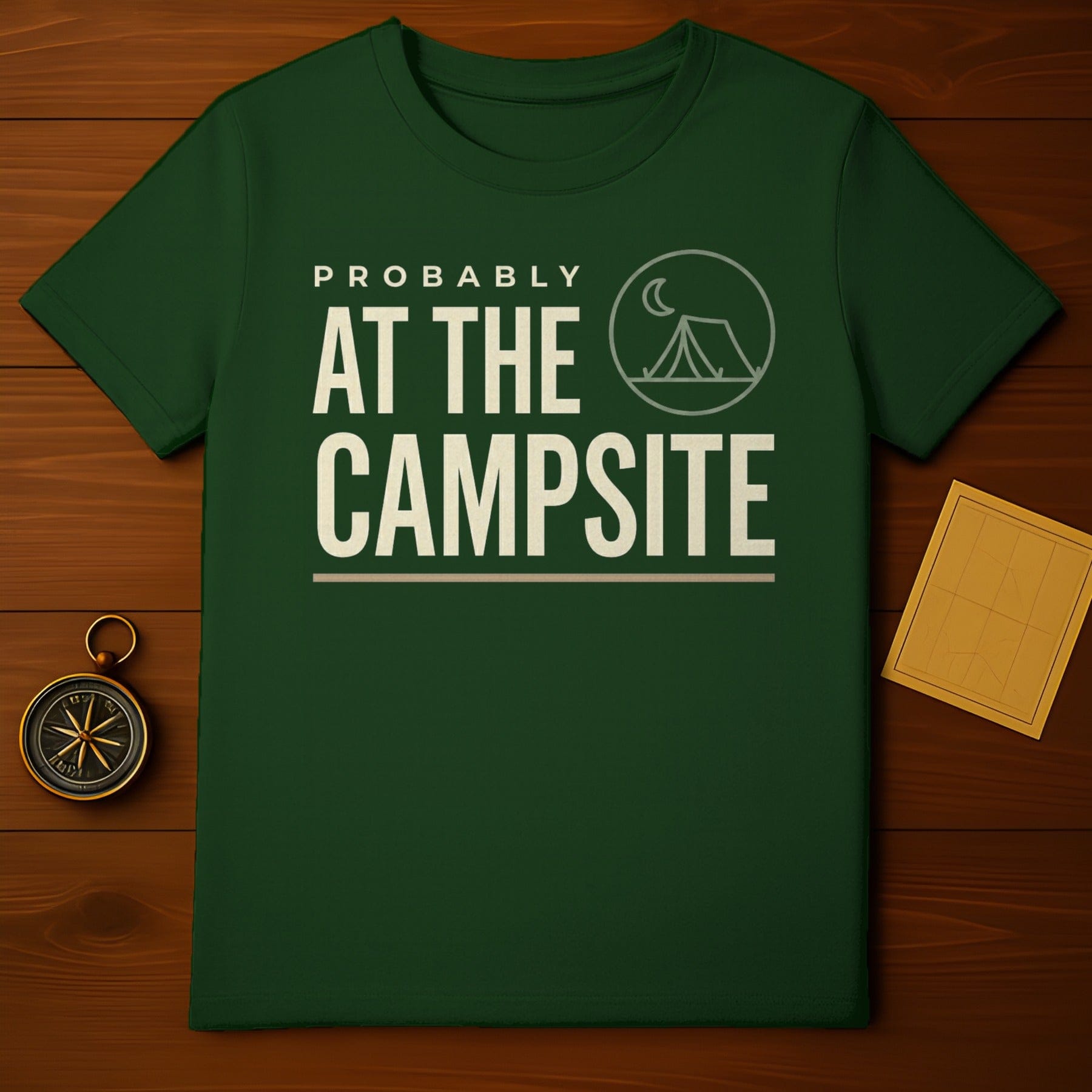 PROBABLY AT THE CAMPSITE Outdoor Adventure product type