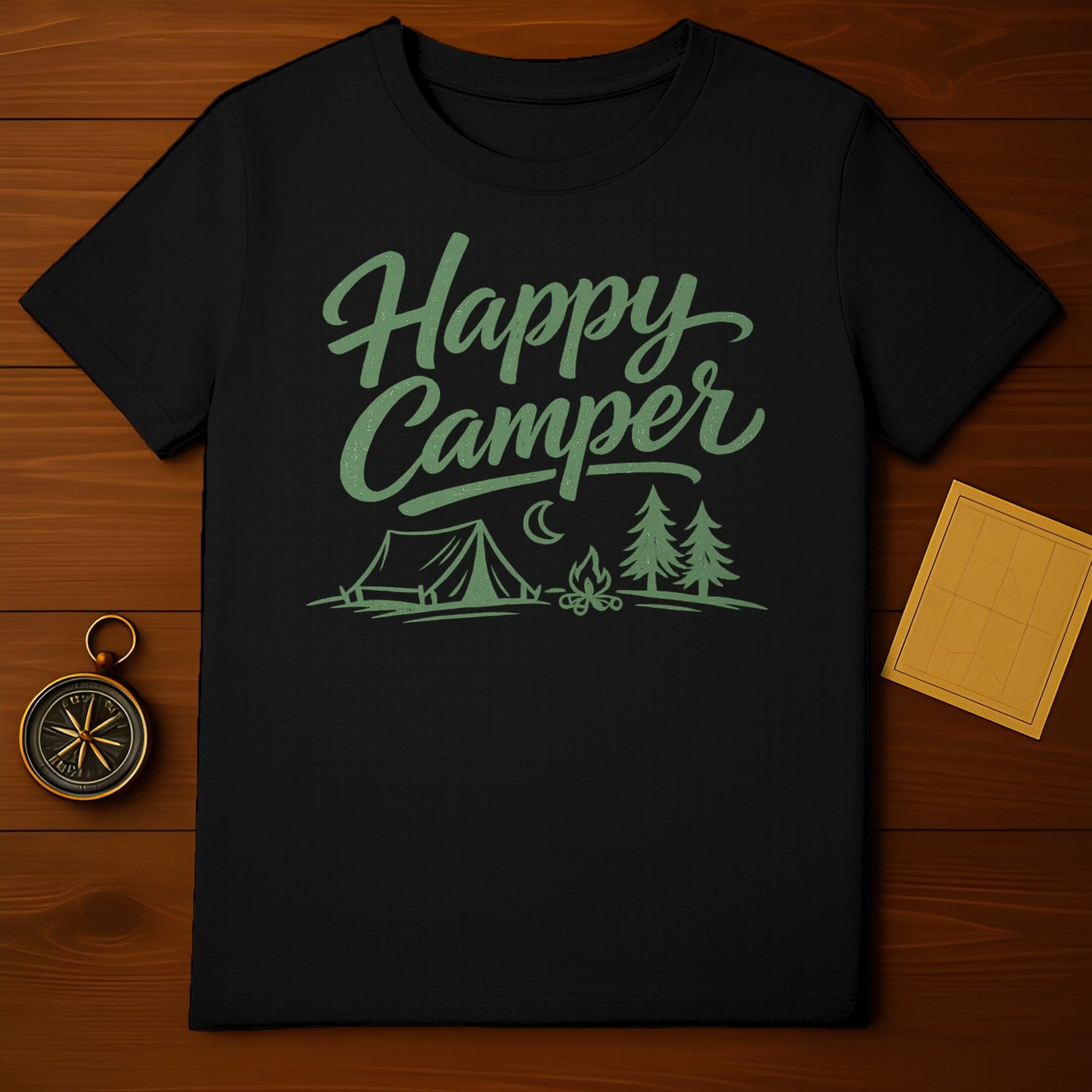 Happy Camper Outdoor Adventure T-Shirt