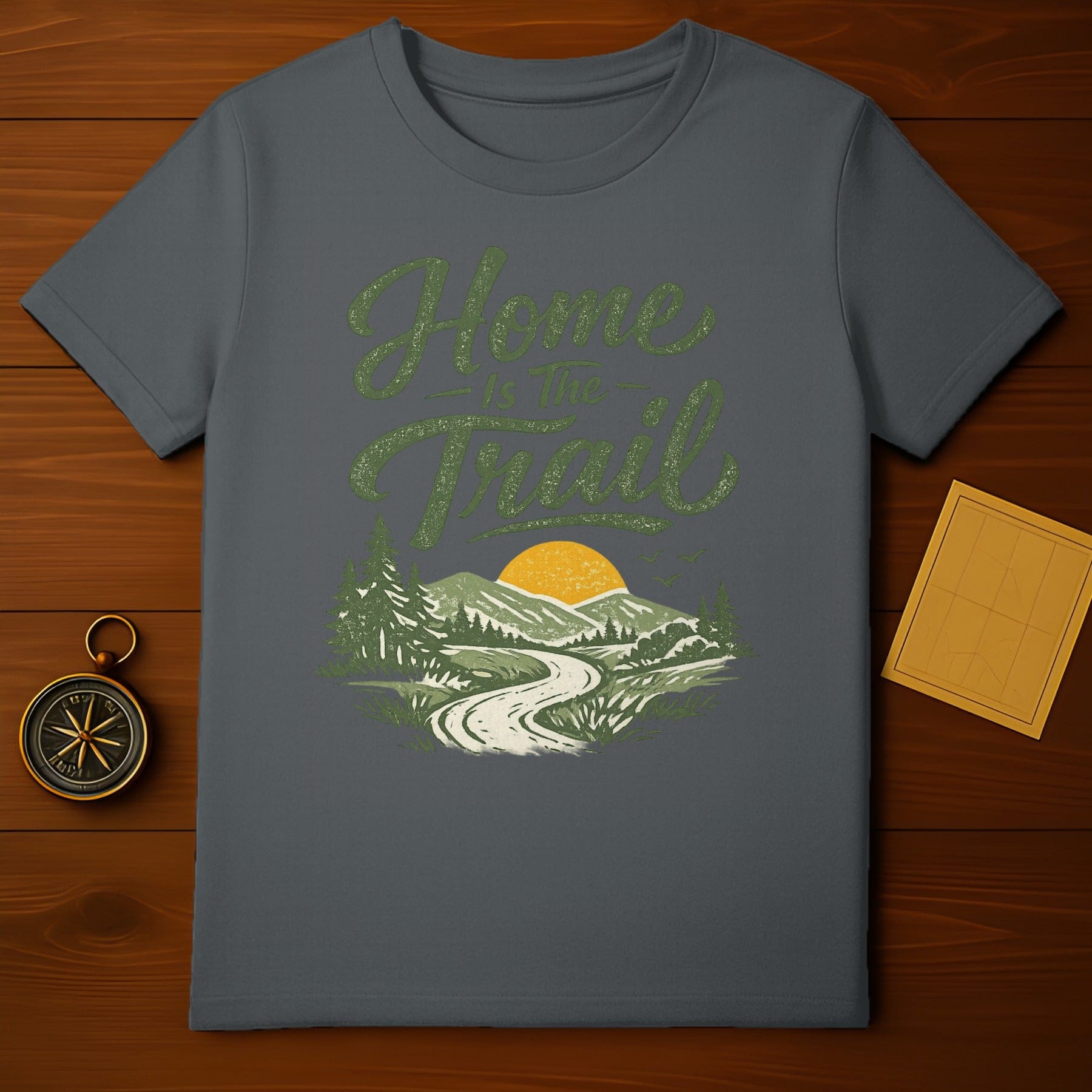 Home is the Trail Scenic Outdoor Adventure Shirt