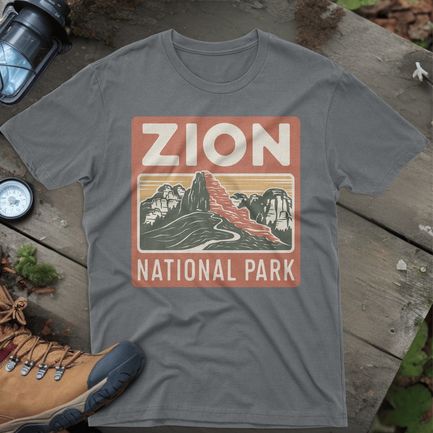 Vintage Zion National Park Graphic T-Shirt product
