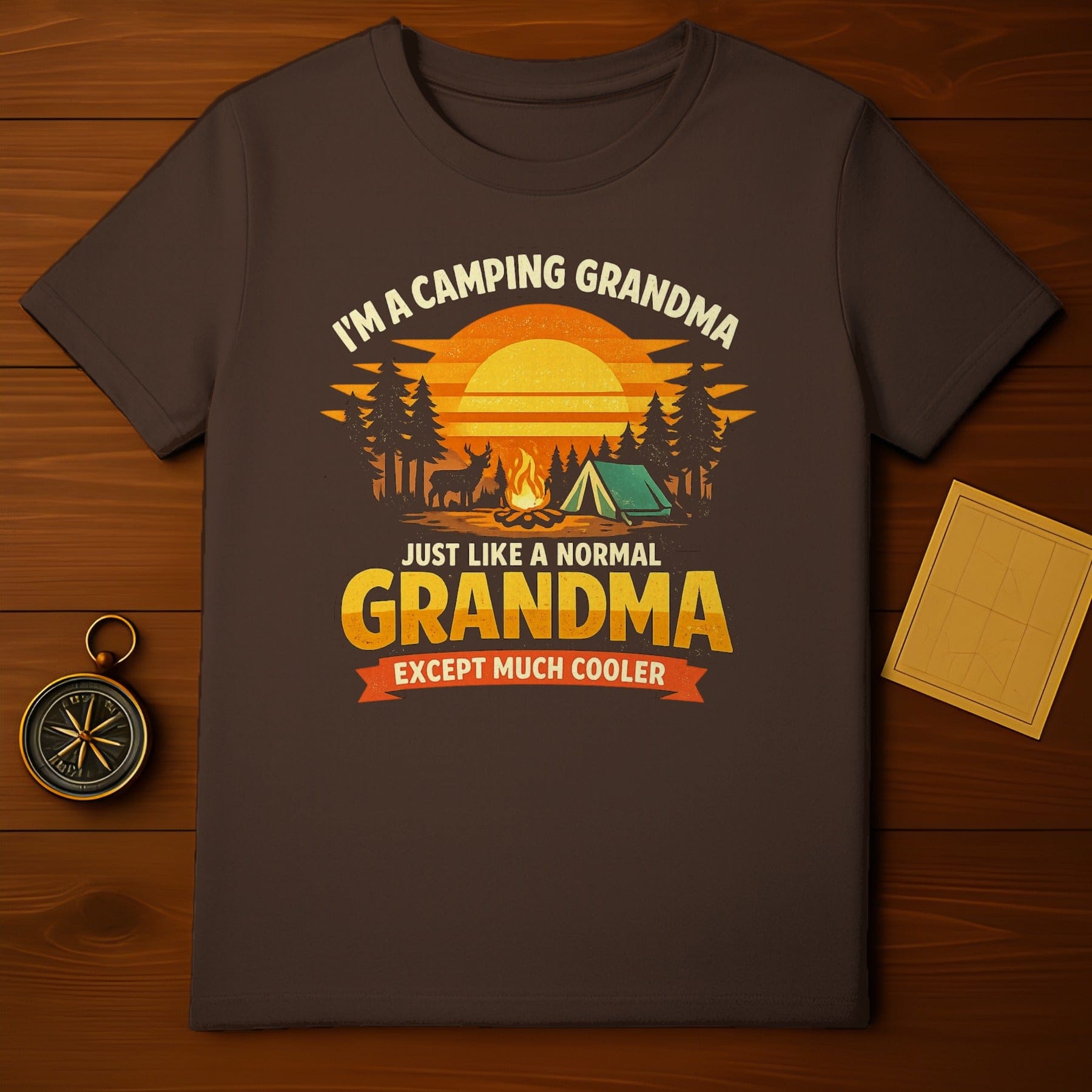 I'm a Camping Grandma Just Like a Normal Grandma Shirt