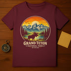 Grand Teton National Park Wyoming Moose T-shirt