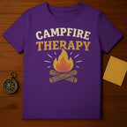 Campfire Therapy Purple TShirt Outdoor Recreation product type
Campfire, Therapy, Camping, Outdoor, Bonfire, Nature Lover, Adventure, Relaxation, Camp Life, Forest, Wilderness, Outdoorsy, Graphic Print, Unique Design, Purple Tee, Fun Apparel, Happy Camper, Camp Vibes, Fireside, Outdoors Fan