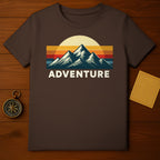 Adventure Mountain Graphic T-Shirt Retro Style Apparel