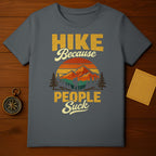 HIKE Because PEOPLE Suck Outdoor Adventure Mountain product type
Hiking
Outdoors
Nature
Mountains
Sunset
Adventure
Funny
Sarcastic
Retro
Vintage
Hiker
Trekking
Wilderness
Explorer
Camping
Forest
Peak
OutdoorLife
Humor
PeopleSuck
