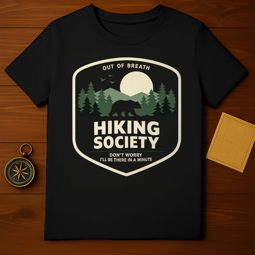 Out of Breath Hiking Society Bear Moon Scene product type