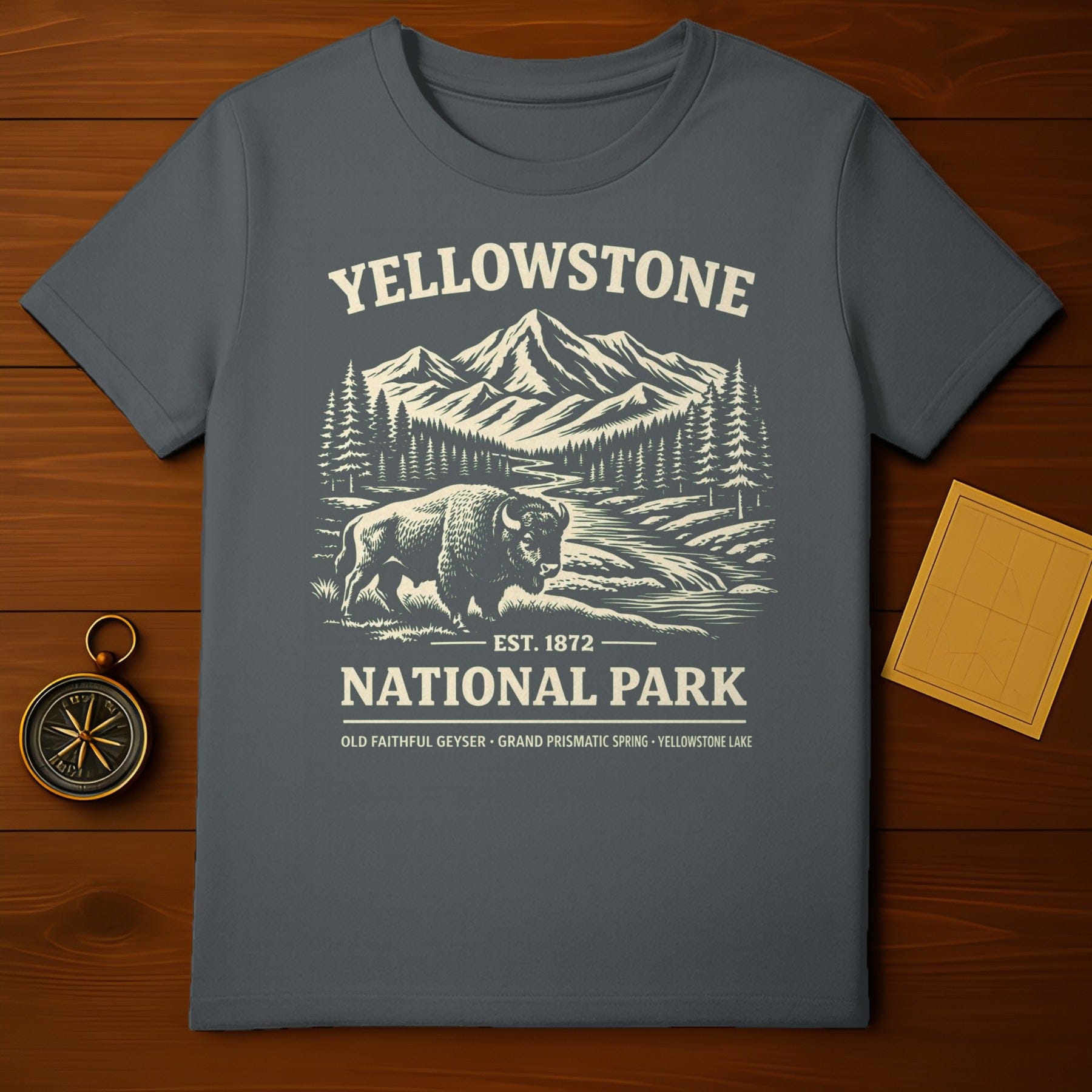 Yellowstone National Park Est 1872 Graphic Shirt