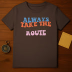 Always Take the Scenic Route Graphic T-Shirt