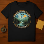 Rocky Mountain High Colorado Eagle Sun River Tree t-shirt
Rocky Mountain High Colorado t-shirt
Colorado landscape shirt
Mountain range design
Eagle graphic tee
Nature lover apparel
Outdoor adventure shirt
Forest scenery print
River view clothing
Sunrise mountain shirt
Travel souvenir Colorado
Colorado pride wear
Vintage style tee
Retro nature design
Hiking trip shirt
Wildlife art shirt
National park style
Scenic Colorado shirt
Adventure graphic
Mountain lover gift
USA state apparel
