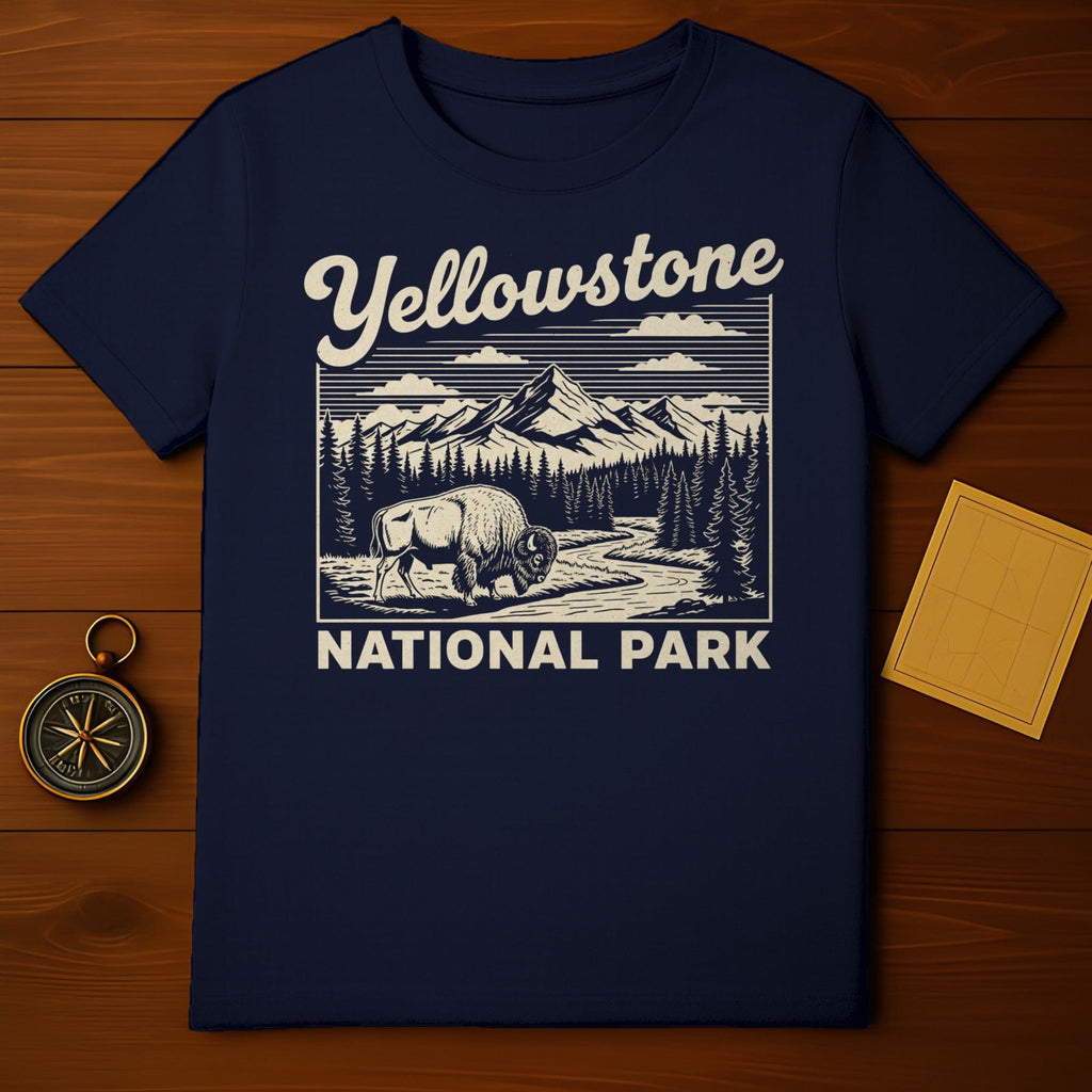 Yellowstone National Park Graphic T-Shirt for Nature Lovers