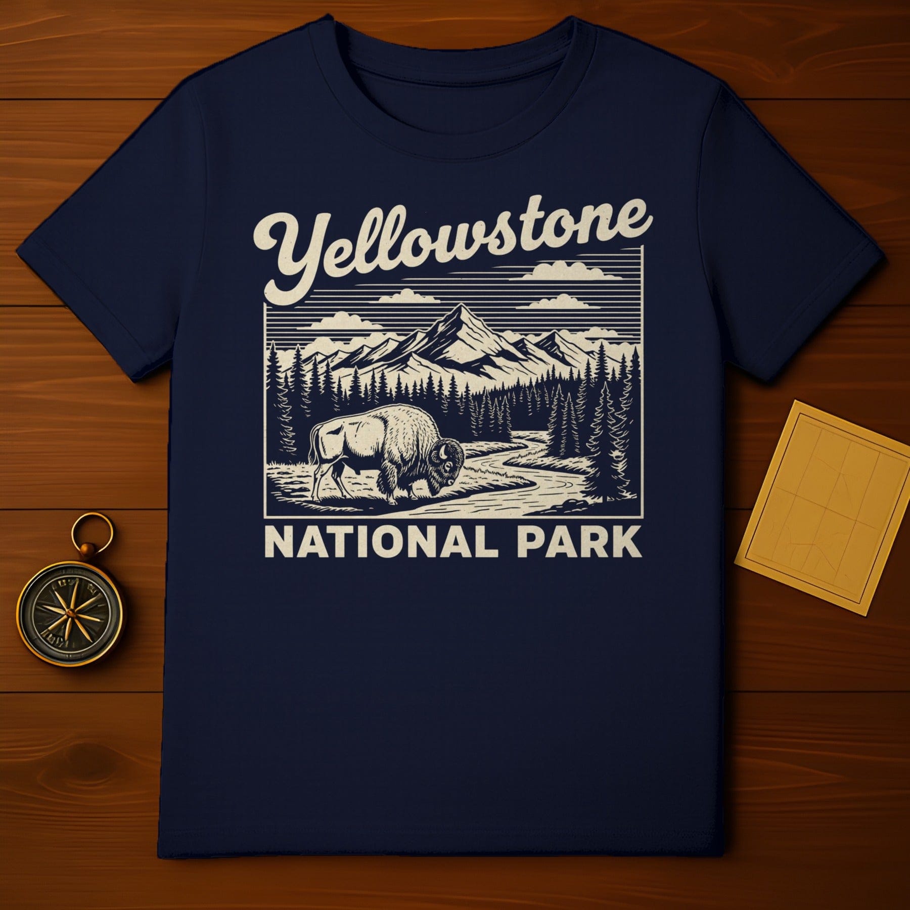 Yellowstone National Park Graphic T-Shirt for Nature Lovers