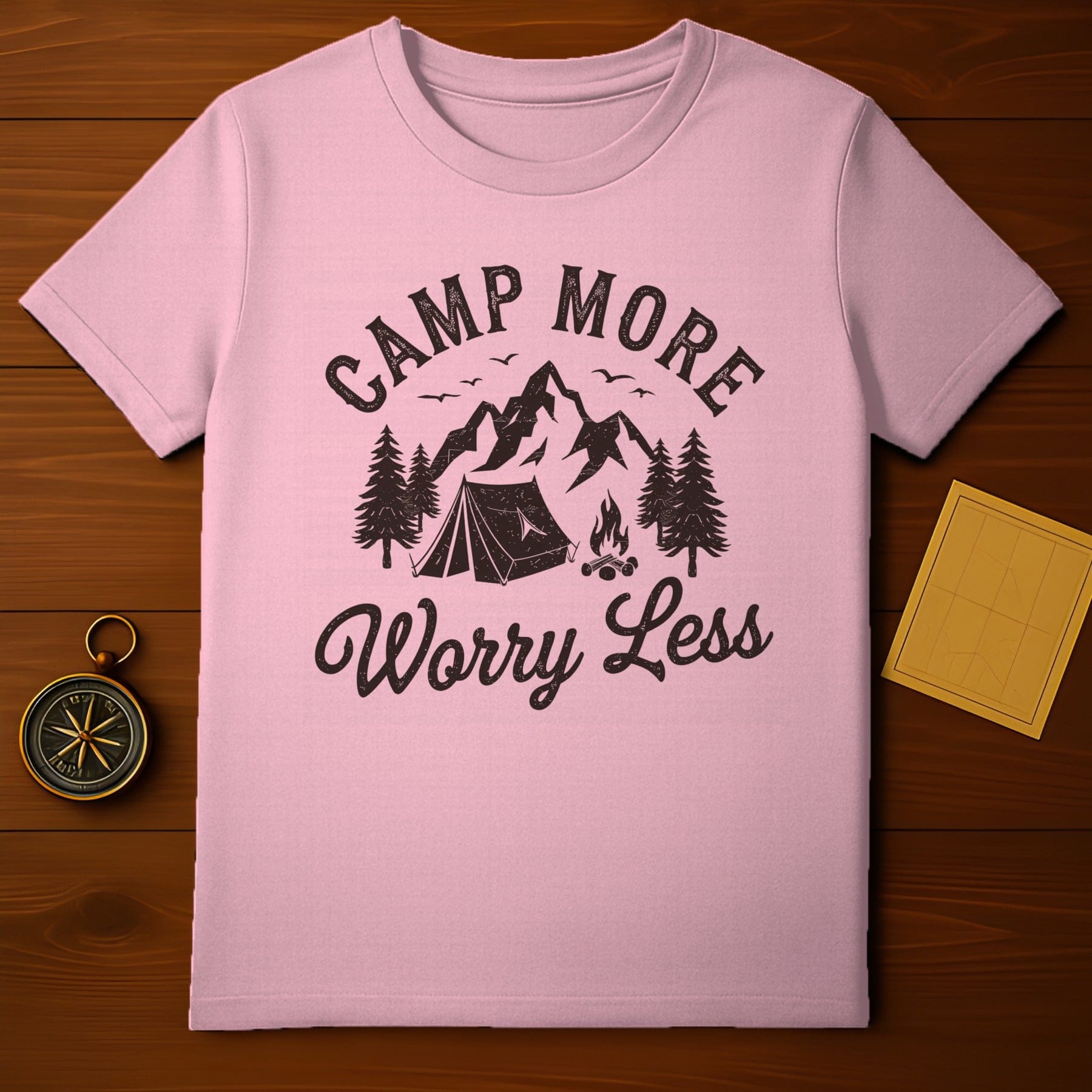 Camp More Worry Less T-Shirt
