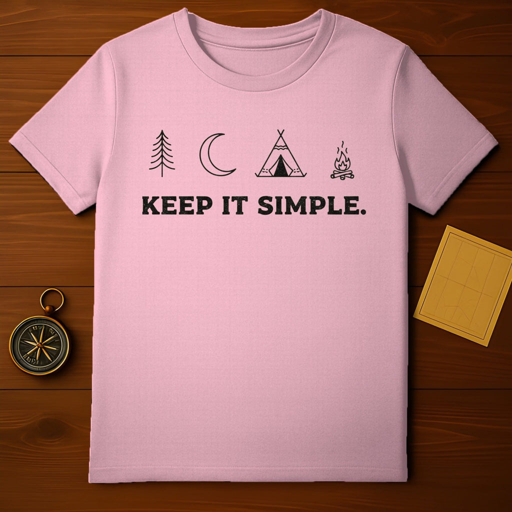 Keep It Simple Camping Adventure T-Shirt