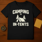 Camping Is In-Tents Pun Joke Funny Outdoors product type