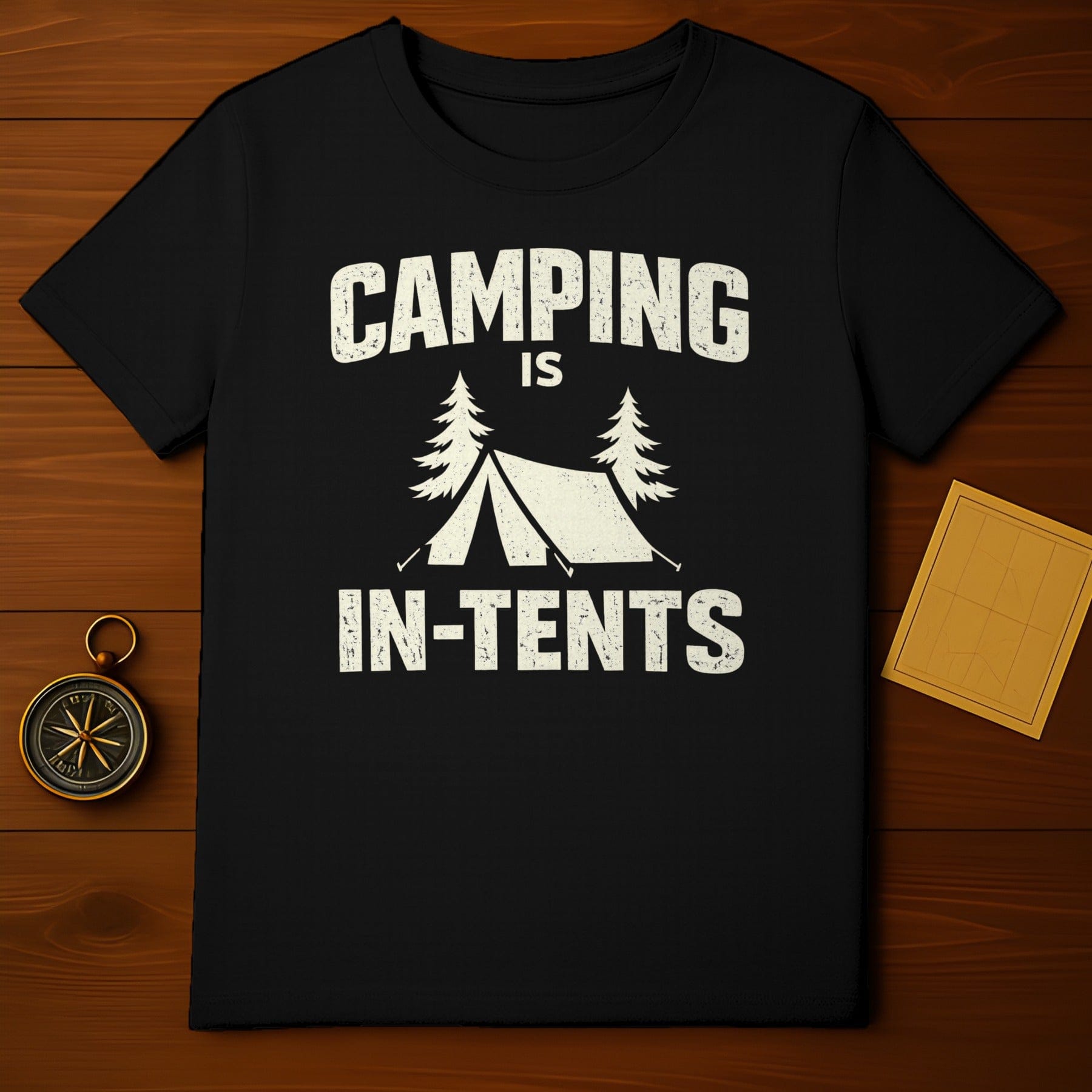 Camping Is In-Tents Pun Joke Funny Outdoors product type