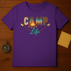 Camp Life Graphic Tee for Outdoor Enthusiasts