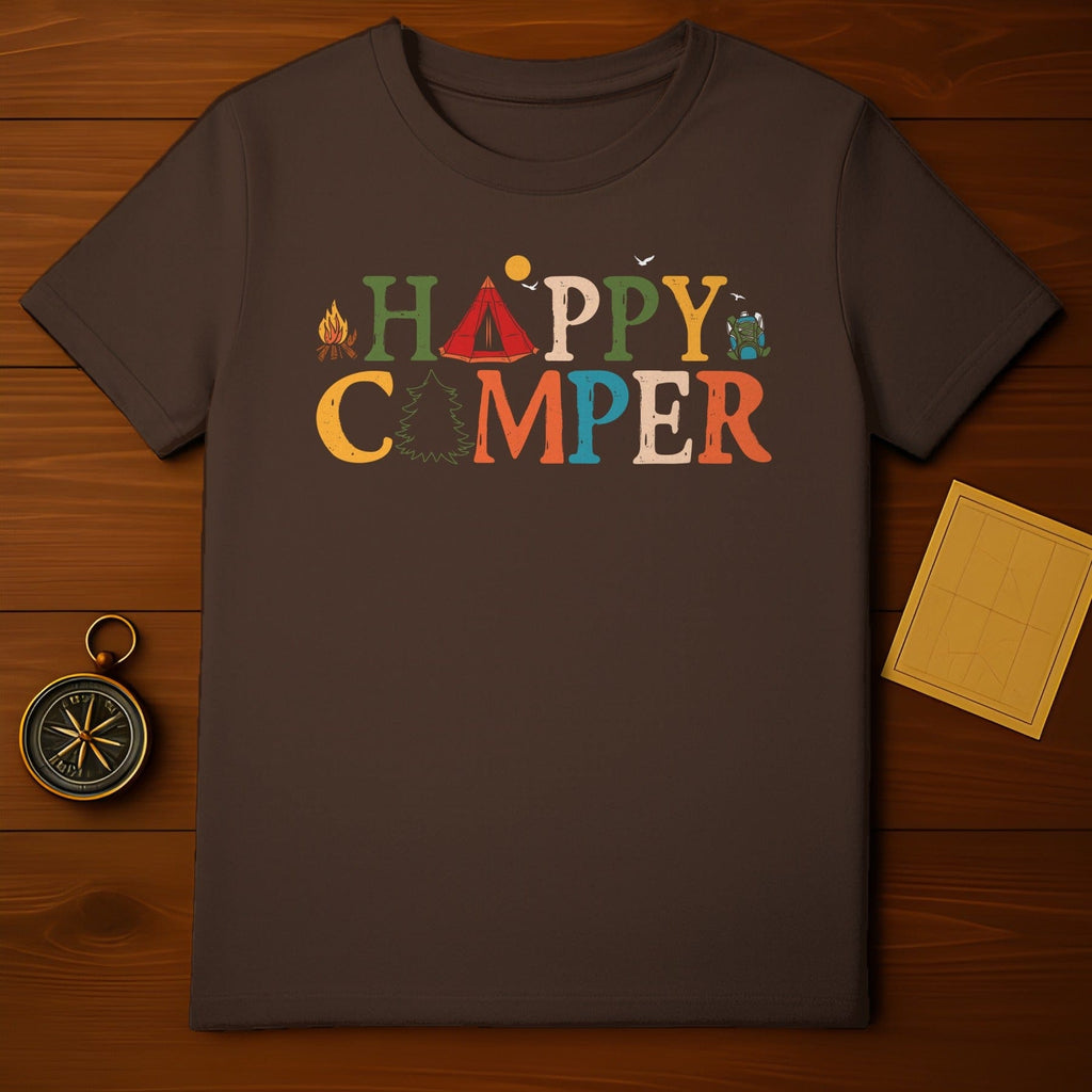 Retro Happy Camper T-Shirt