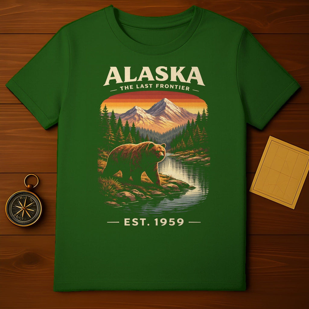 ALASKA THE LAST FRONTIER EST 1959 Bear Mountain product type