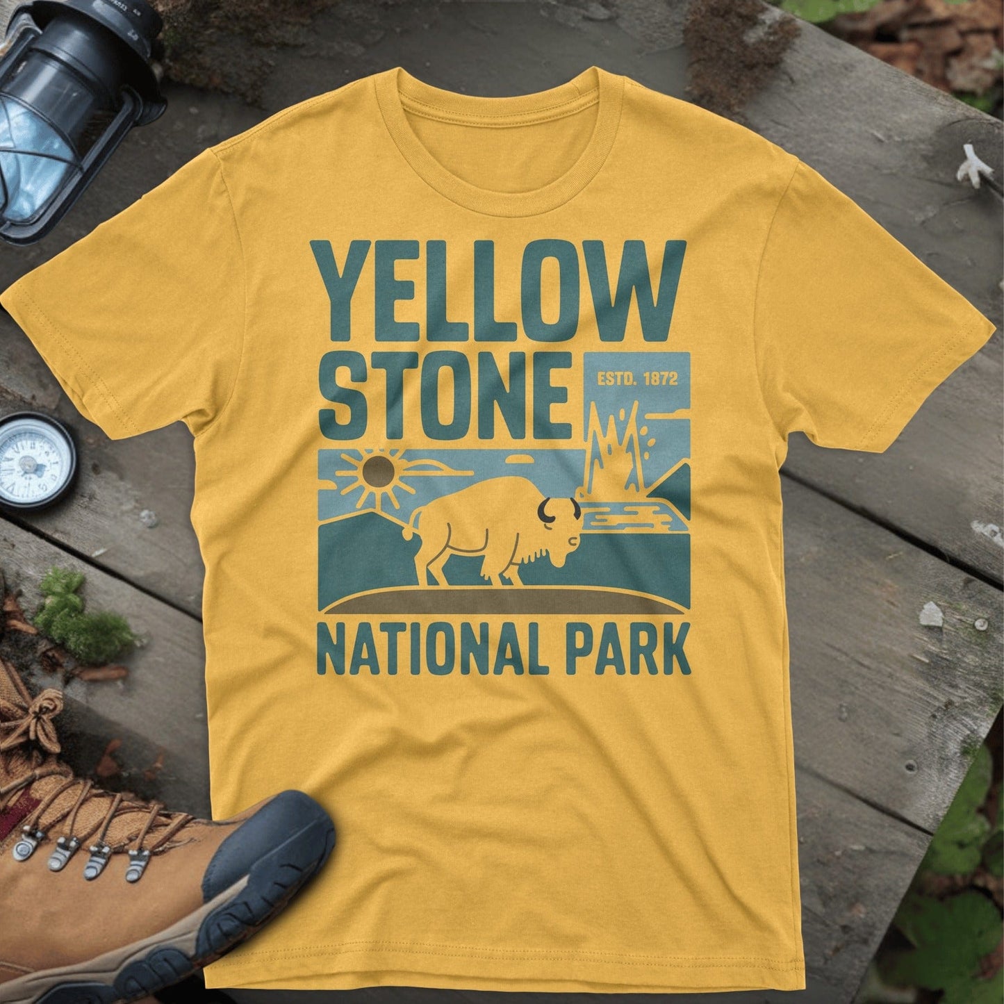 Yellowstone National Park Graphic Shirt product type