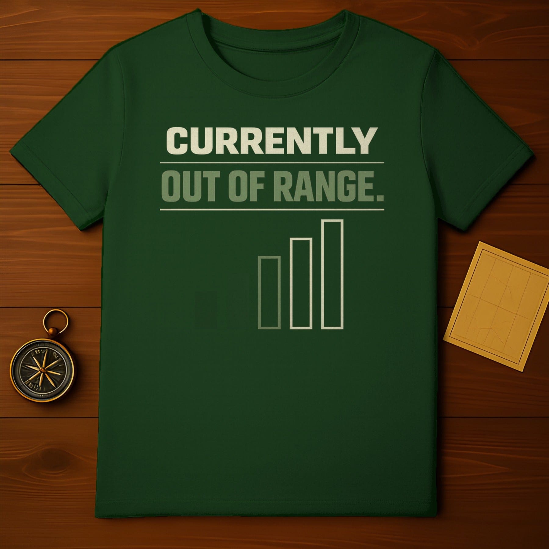 CURRENTLY OUT OF RANGE T-shirt product type