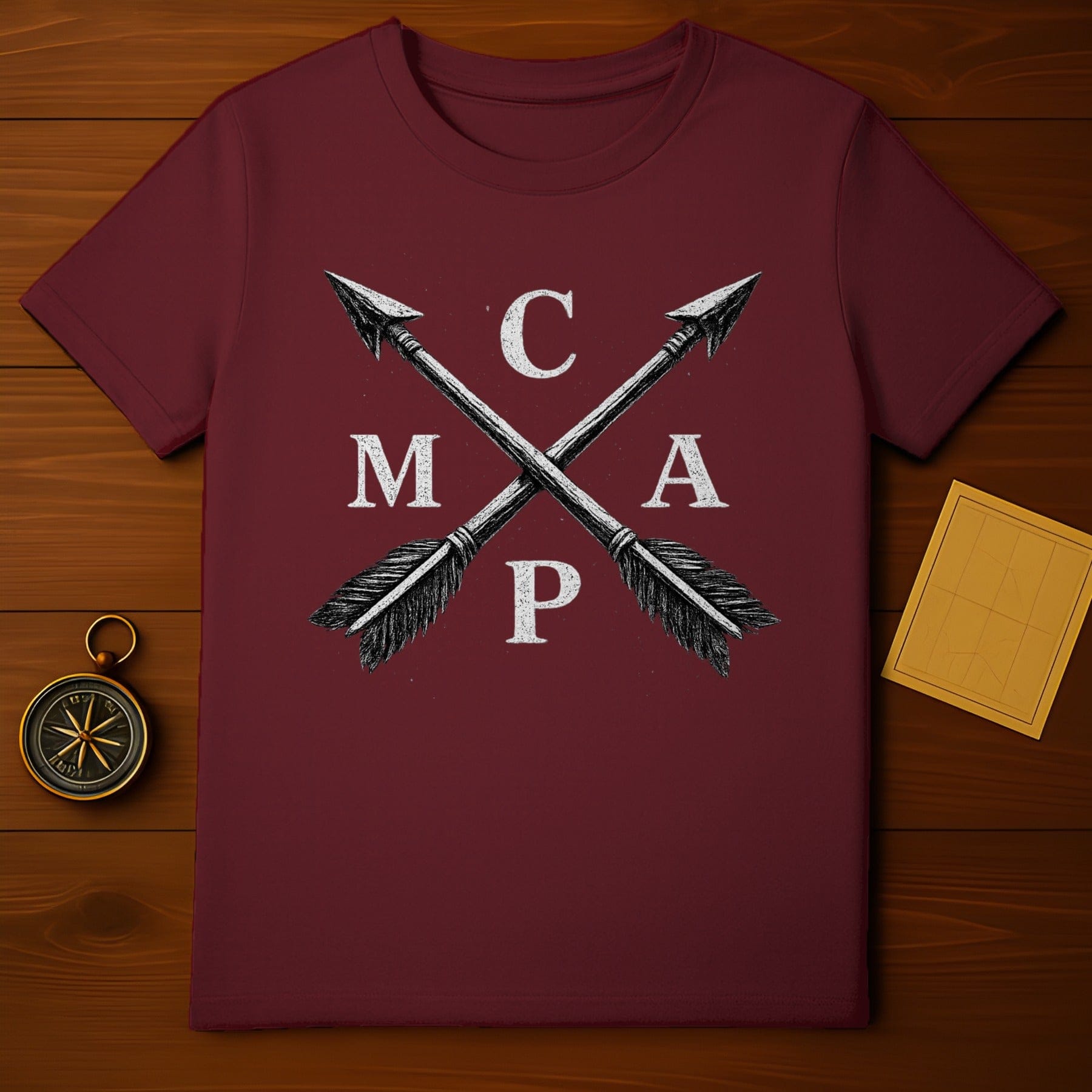 Crossed Arrows CAMP Graphic Tee Shirt