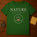 NATURE OVER NEGATIVITY Forest Trees Sunrise Green product type