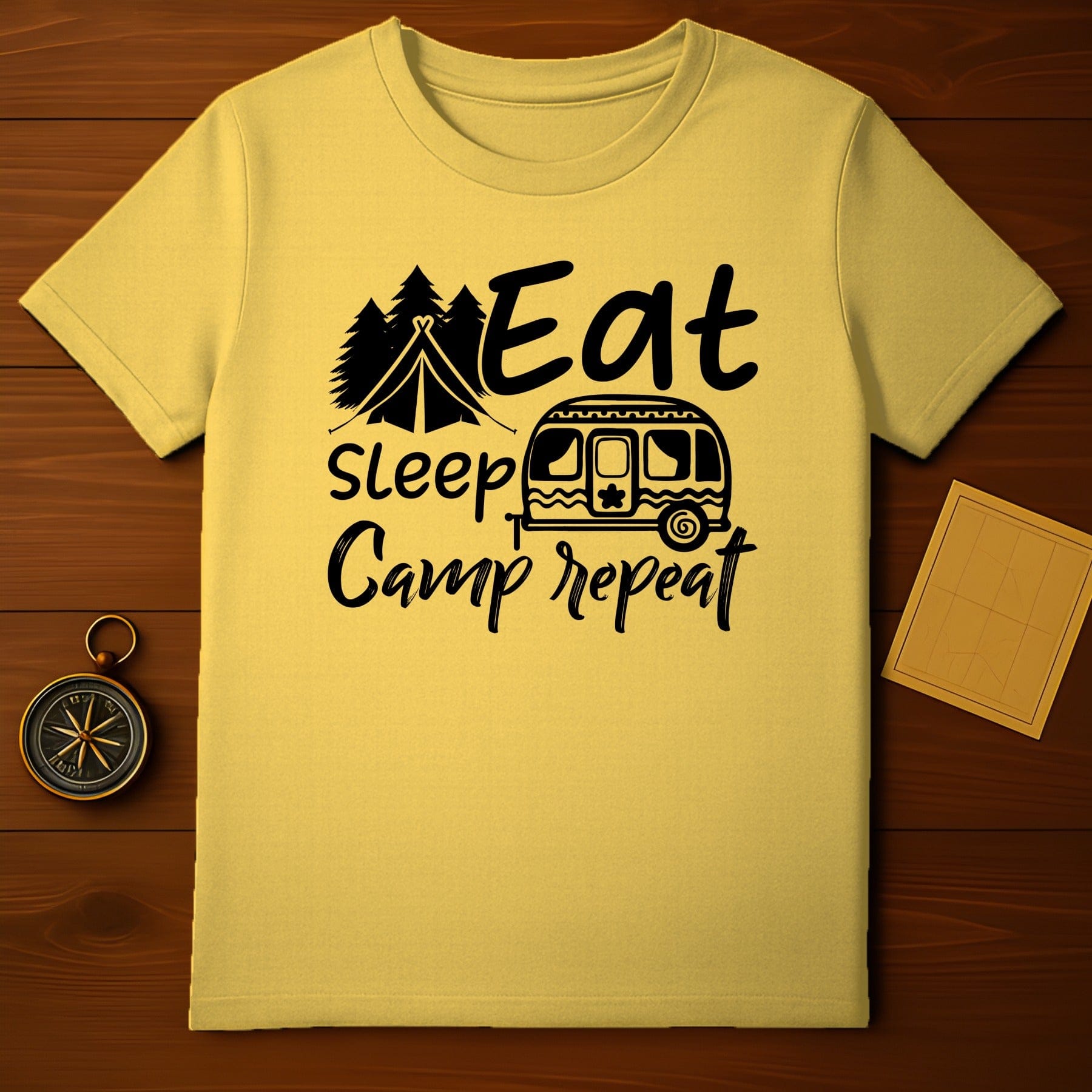 Eat Sleep Camp T-Shirt