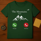 The Mountains Mobile Accept Decline Graphic Tee